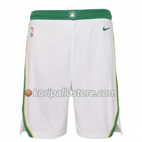 Boston Celtics Miesten Shortsit Valkoinen Vihreä 2018-19 Nike Swingman